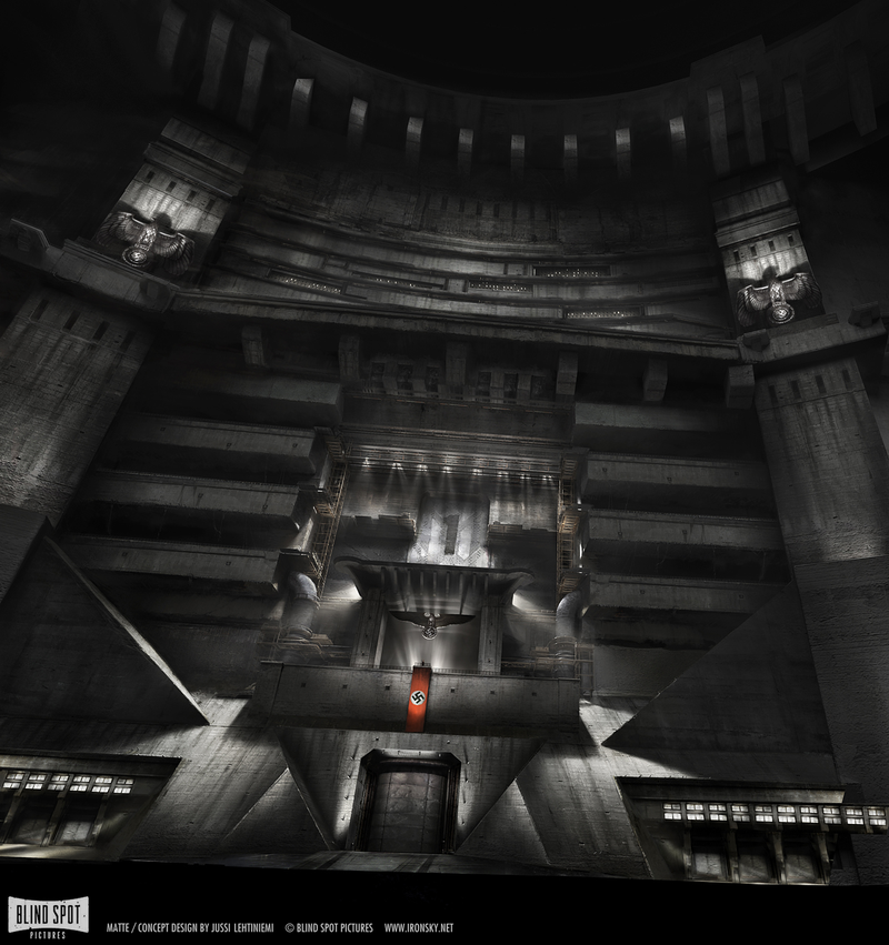 Illustration for article titled Fantastic Concept Art from the "Moon Nazi" Movie Iron Sky